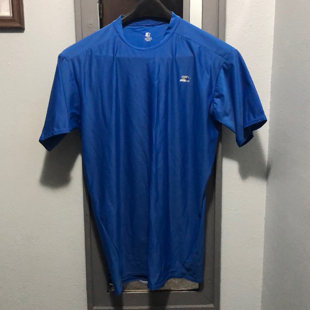 Blue 3XL compression shirt
